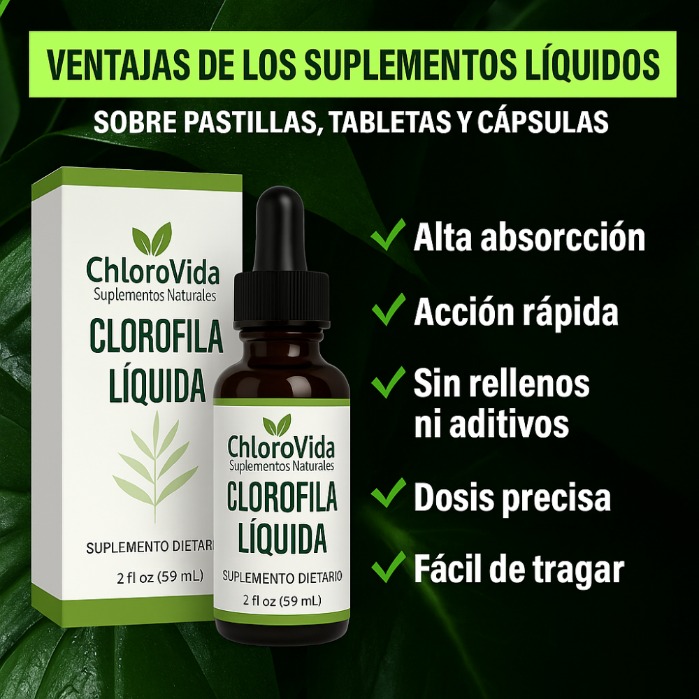Gotas de Clorofila Vitalizante