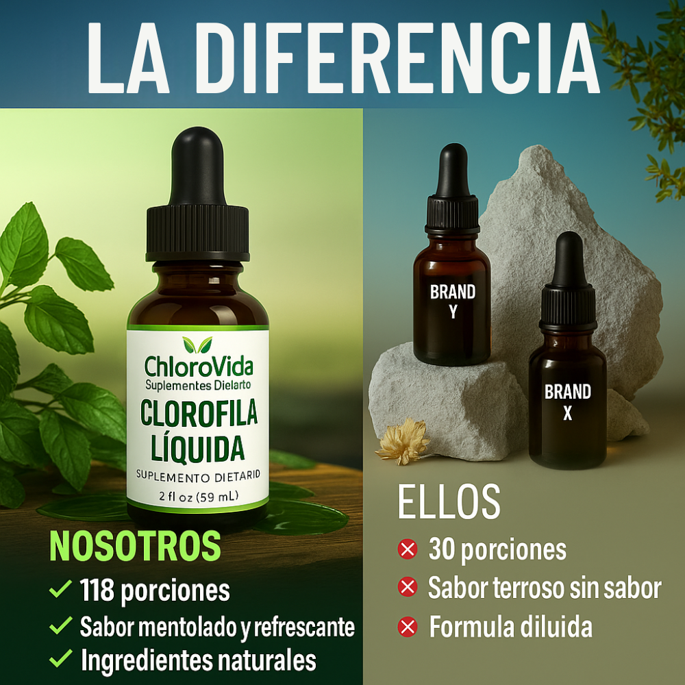 Gotas de Clorofila Vitalizante